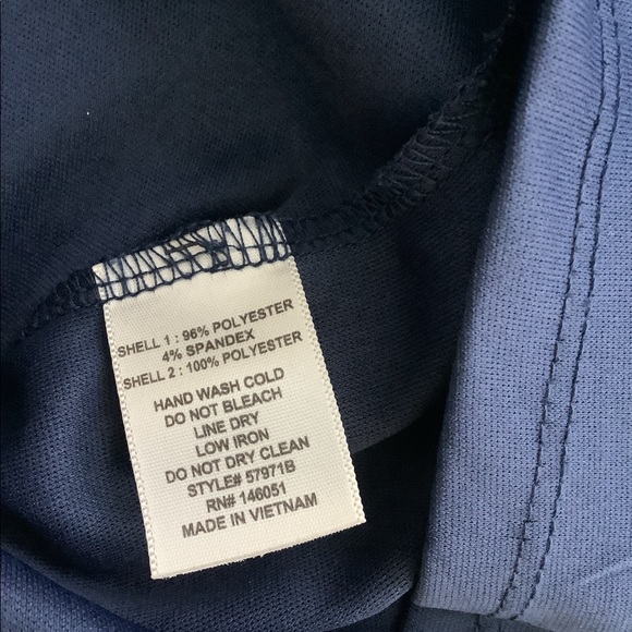 Monteau Navy Blue dress Size medium Workwear Business Or Casual Occasional - Picture 7 of 7